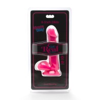 Dildo Happy Dicks con Testículos de 6 Pulgadas - Placer Realista