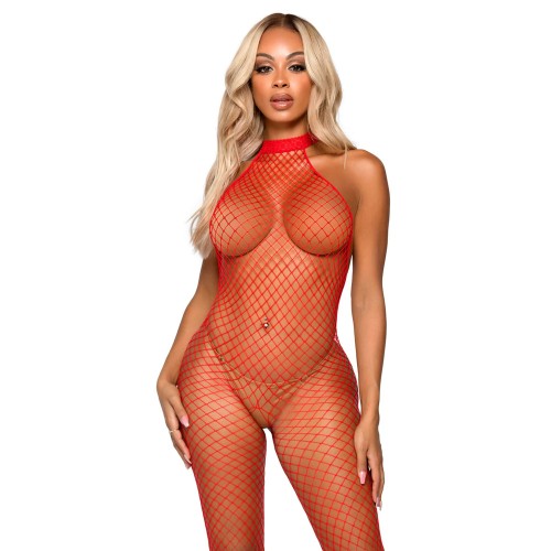 Leg Avenue Racer Neck Bodystocking for Eye-Catching Style