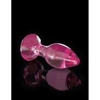 Plug Anal de Cristal Rosa Icicles No.79