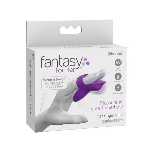 Vibrador de Dedo Fantasy For Her