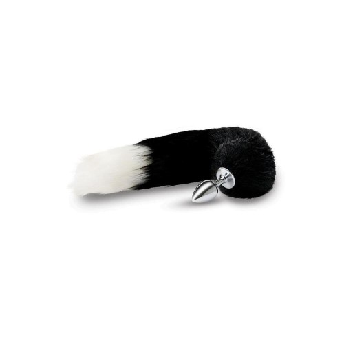 Furry Tales Black Foxtail Butt Plug - Sensual Excitement