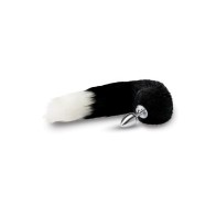 Furry Tales Black Foxtail Butt Plug - Sensual Excitement