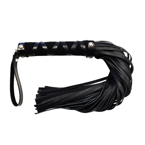 Rouge Short Leather Flogger for Impact Play