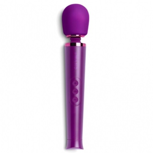 Masajeador Vibrador Recargable Le Wand Petite Cereza Oscura