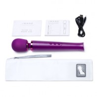 Masajeador Vibrador Recargable Le Wand Petite Cereza Oscura