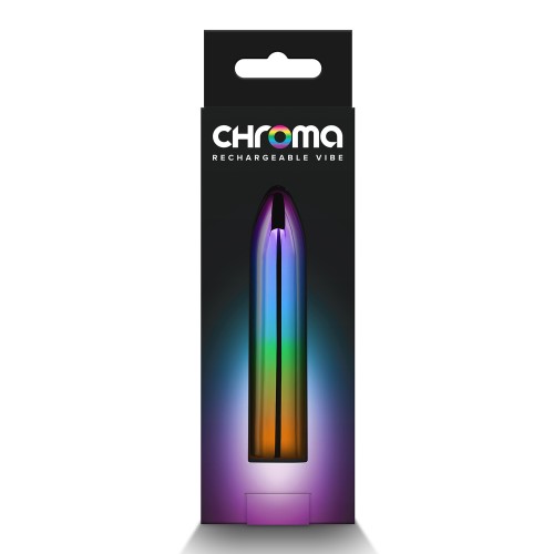 Bullet Recargable Chroma Rainbow para Placer Vibrante