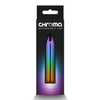 Bullet Recargable Chroma Rainbow para Placer Vibrante