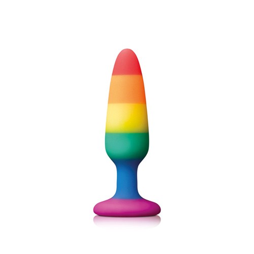 Celebrate with Pride Pleasure Plug Rainbow