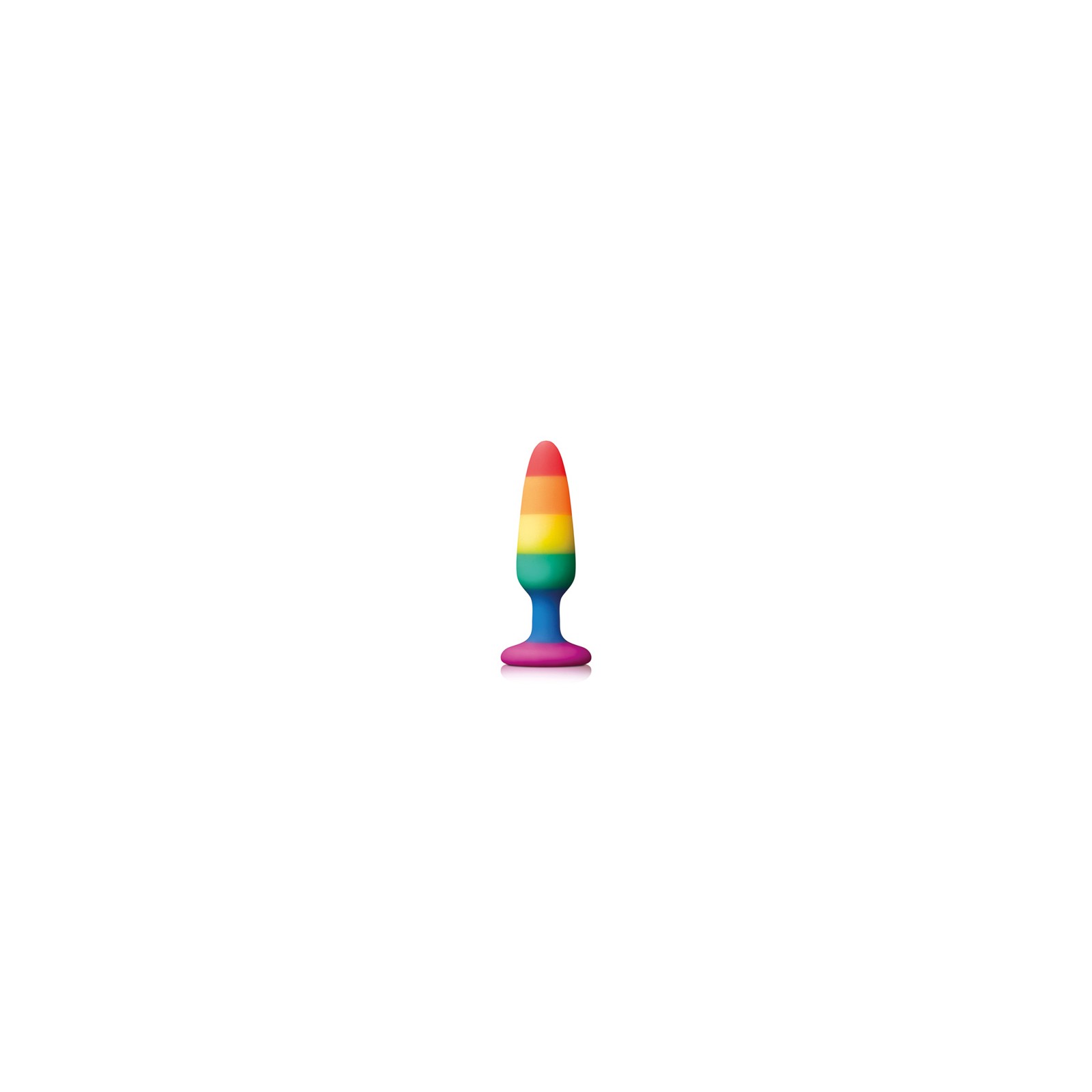 Celebrate with Pride Pleasure Plug Rainbow