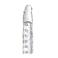 Size Matters 3 Inch Clear Penis Enhancer Sleeve for Longer Pleasure