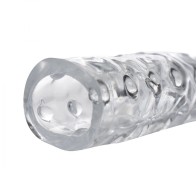 Size Matters 3 Inch Clear Penis Enhancer Sleeve for Longer Pleasure