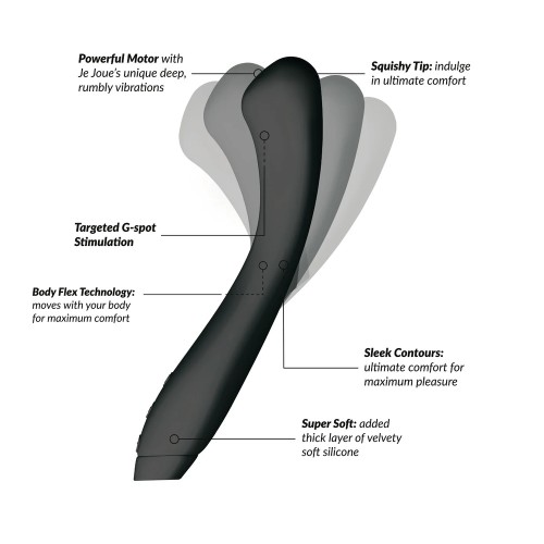 Vibrador G-Spot Sleek Juno Flex para Placer Supremo