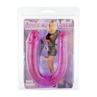 Dildo de Gel Doble Mini con Cabeza Gemela