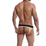 Male Basics Aero Jock Naranja para Comodidad y Estilo