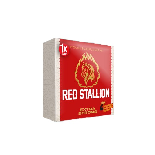 Cápsulas Red Stallion Extra Fuertes