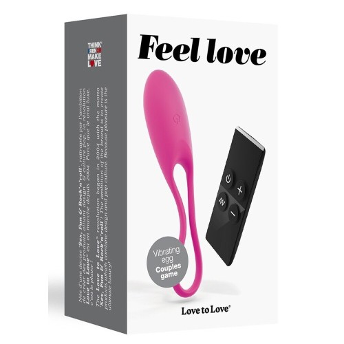 Huevo Vibrador Control Remoto Love To Love