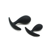 Copenhagen Black Anal Plug Set for Extended Pleasure