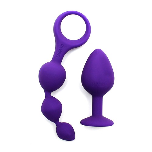 Barcelona Purple Anal Play Set for Beginners