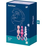 Set de Plugs Anales Satisfyer Booty Call para Aventura