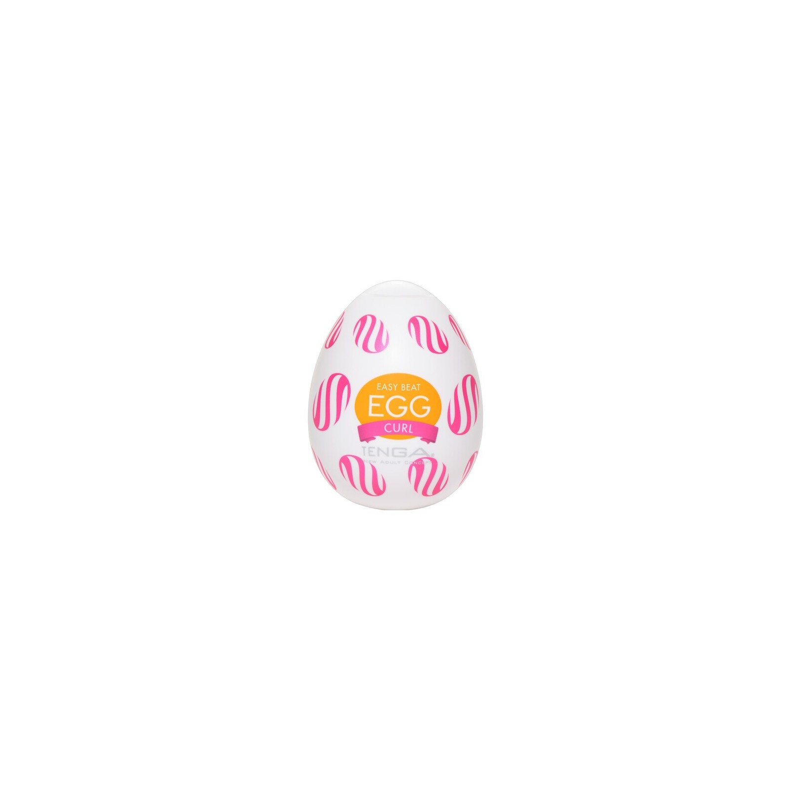 Tenga Curl Egg Masturbator for Innovative Pleasure