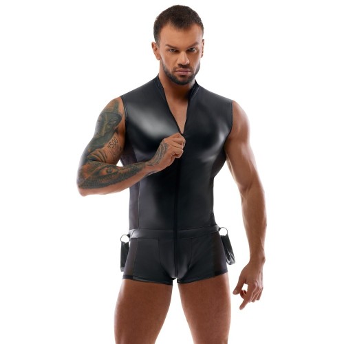 Body Jumpsuit with Restraints X Large