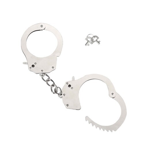 Me You Us Heavy Metal Handcuffs for Bondage Play