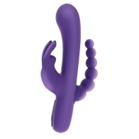 Vibrador Triple Placer Love Rabbit de ToyJoy