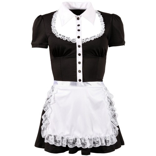 Cottelli Collection Black Maids Dress