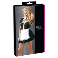 Cottelli Collection Black Maids Dress