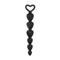 Black Silicone Anal Beads - Ultimate Satisfaction