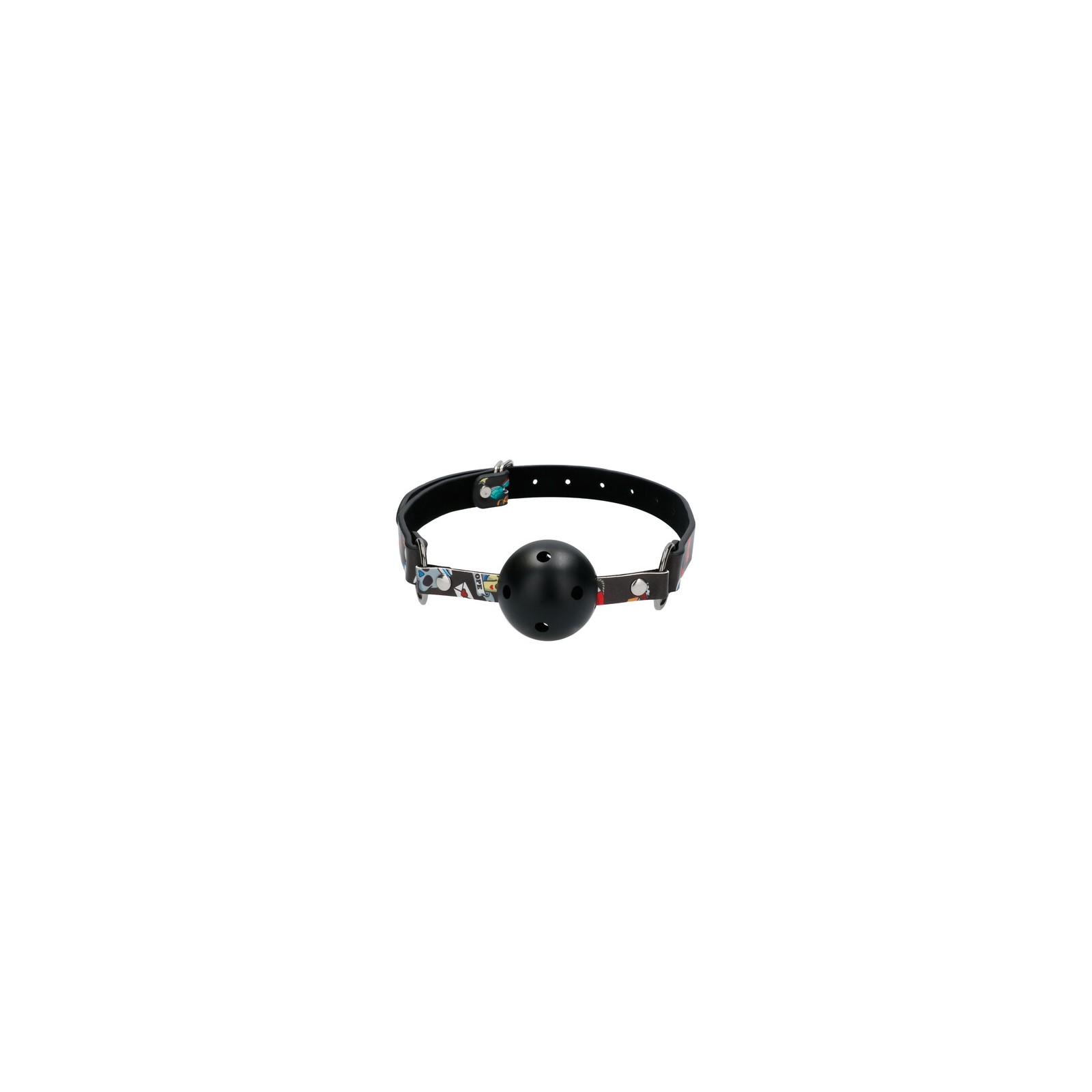 Ball Gag Transpirable Ouch para Juegos Picantes