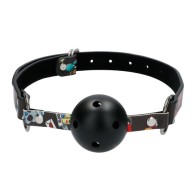 Ball Gag Transpirable Ouch para Juegos Picantes