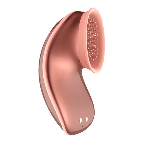 Twitch Rose Gold Hands-Free Suction and Vibration Toy - Ultimate Pleasure