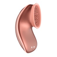 Twitch Rose Gold Hands-Free Suction and Vibration Toy - Ultimate Pleasure