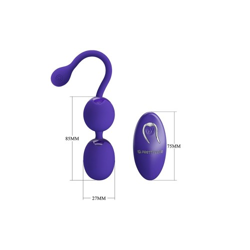 Pretty Love Willie Youth Kegel Balls with Remote Control