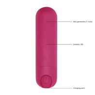 Mini Bullet Recargable Rosa de 10 Velocidades para Placer Supremo