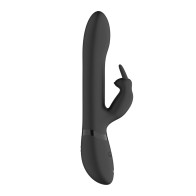 Vive Amoris Black Rabbit Vibrator with Beads