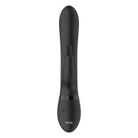 Vive Amoris Black Rabbit Vibrator with Beads