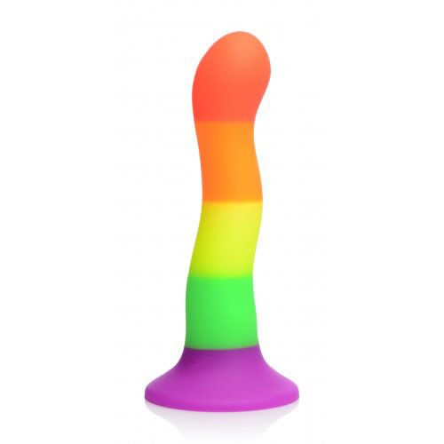 XR Proud Rainbow Silicone Dildo - Fun and Pleasure