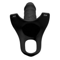 Dildo Hueco de Silicona Size Matters con Arnés para Placer Mejorado