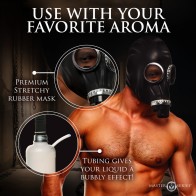 Master Series Dark Inhaler Gas Mask for Sensory Control