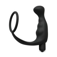 Black Silicone Anal Plug Vibrator