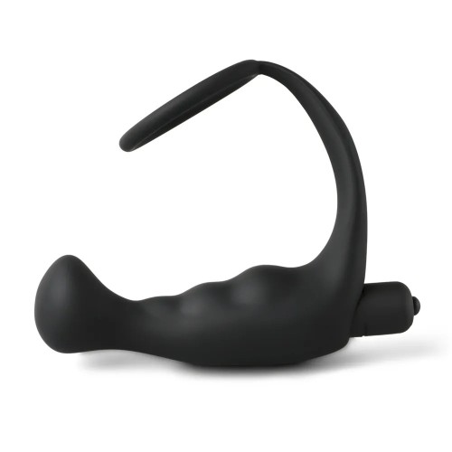 Black Silicone Anal Plug Vibrator