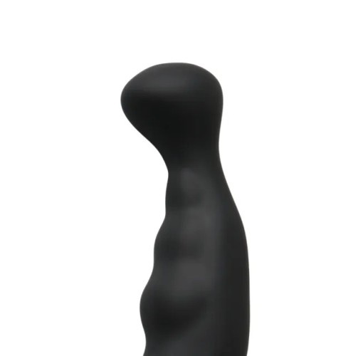 Black Silicone Anal Plug Vibrator