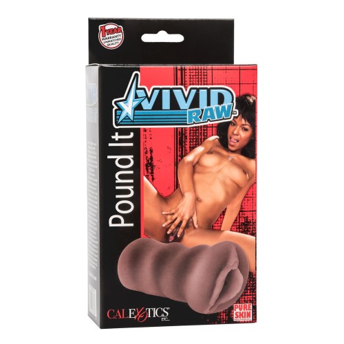 Masturbador Vagina Vivid Raw Pound It para Placer Realista