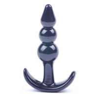 Small Black Beaded Anal Plug for Intense Pleasure