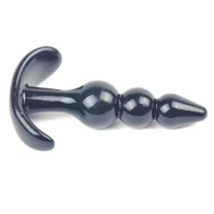 Small Black Beaded Anal Plug for Intense Pleasure