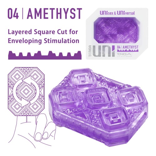 Masturbador Tenga UNI Amethyst Sleeve