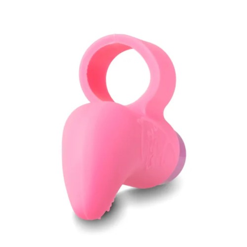 Mini Vibrador de Dedo Rosa para Placer Rápido