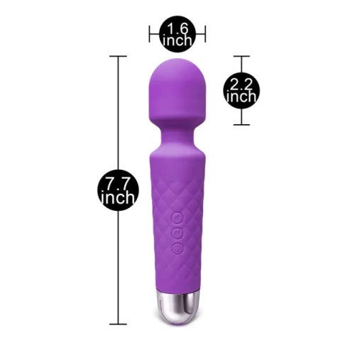 Love Magic Purple iWand Mini Wand for Relaxing Massage